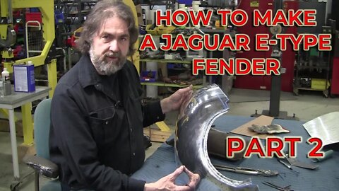 How to build a Jaguar E-Type fender (Part 2)