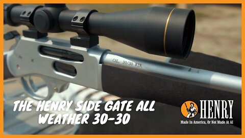 Cody's Dream Rifle - Henry All-Weather Side Gate .30-30 #HUNTWITHAHENRY