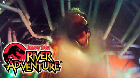 [POV] Jurassic Park River Adventure | Solo Night Ride