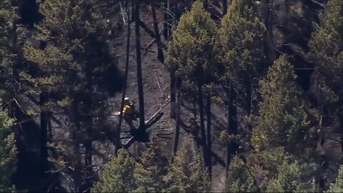 RAW: AirTracker7 over Boulder County plane crash
