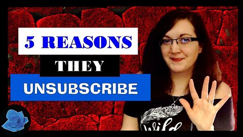 5 Reasons People Unsubscribe from your AuthorTube Channel