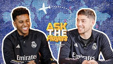 ¿Quién es el jugador más gracioso del equipo Rodrygo y Fede contestan a los fans del Real Madrid