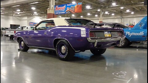 1970 Plymouth Cuda Tribute in Violet & 426 Hemi Engine Sound on My Car Story with Lou Costabile