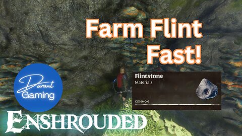 Where to find Flint | Enshrouded Tips | Best Flintstone Spot!