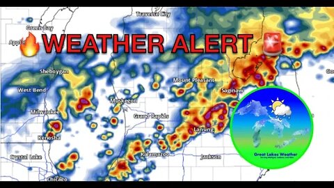 HOT AND STORMY with All Severe Hazards Wednesday -Great Lakes Weather