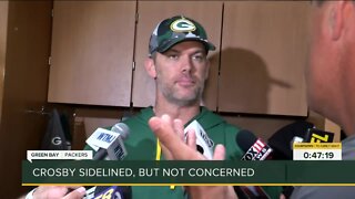 Packers Family Night: Crosby sidelined, but not concerned