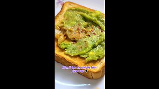 Avocado Garlic Confit Toast