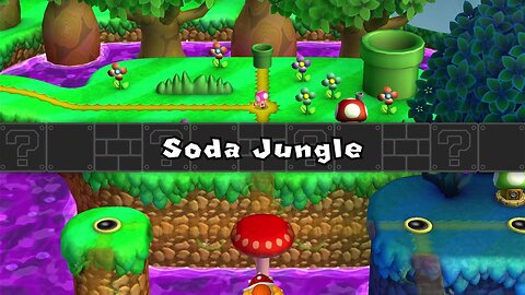 Soda Jungle - New Super Mario Bros. U Deluxe (Part 4)