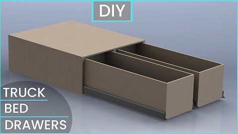 How To Build Large Truck Bed Storage Drawers | DIY