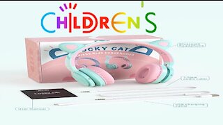 Picun Cat Ear Bluetooth Kids Headphones Review
