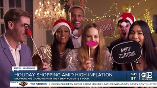 Holiday shopping amid high inflation