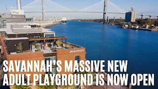 Savannah's Massive New Adult Playground Finally Opens To The Public Today