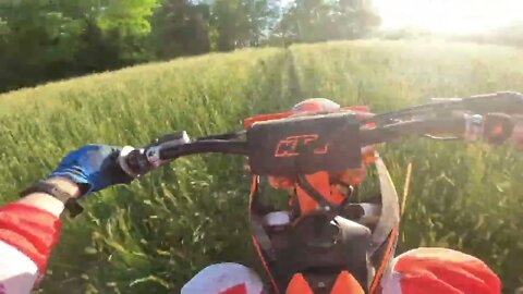 Taking my 2022 Factory Edition KTM 450 SX-F to SINGLETRACK (2023 Platform)