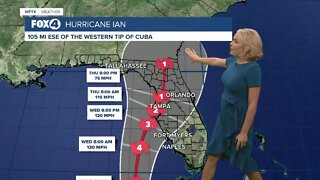 11PM Hurricane Ian Impacts Update