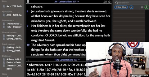 Lamentations Chapter 1 Verses 5 Through 10