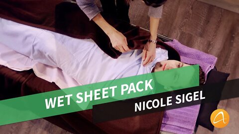 Wet Sheet Pack # Natürlich pflegen und heilen # Nicole Sigel