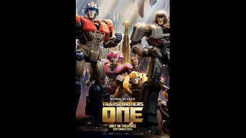 Trailer - Transformers One - 2024