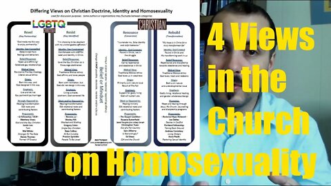 4 Different Views on Homosexuality & Gender Identity in the Church