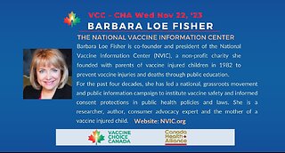Barbara Loe Fisher - National Vaccine Information Center