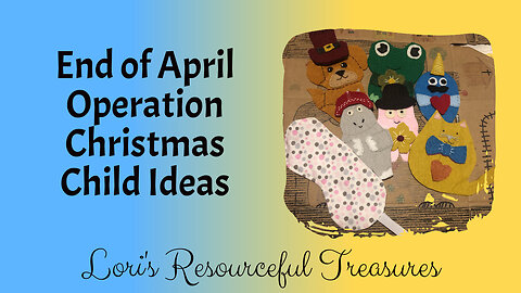 April OCC Shoebox Ideas