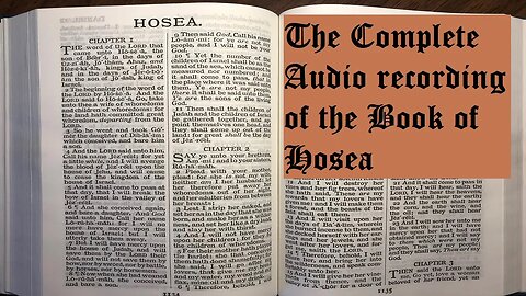 Hosea: Satan hates the word of God! Audio book