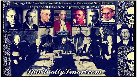 The 'Reichskonkordat', Mussolini, the Vatican, Adolf Hitler, Charles Edward Coburg Saxe-Gotha, BisMarck & Israel