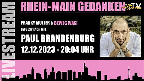 Rhein Main Gedanken 154-Beweg Was! Im Gespräch mit Paul Brandenburg