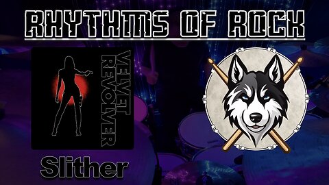 60 — Velvet Revolver — Slither — HuskeyDrums | Rhythms of Rock | @First Sight | Drum Cover