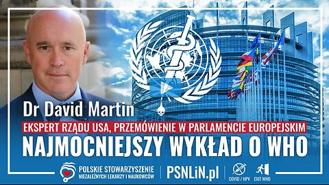 Dr David Martin Parlament Europejski Strasburg - 13 września 2023