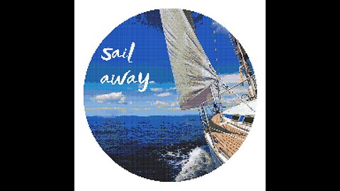 SAIL AWAY Cross Stitch Pattern by Welovit | welovit.net | #welovit