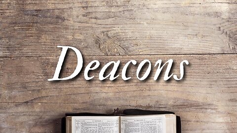 Deacons - Pastor Jonathan Shelley | Stedfast Baptist Church
