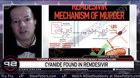 CYANIDE Found in Remdesivir: FLUORINE & CYANIDE In Remdesivir Cause DEADLY Organ FAILURE