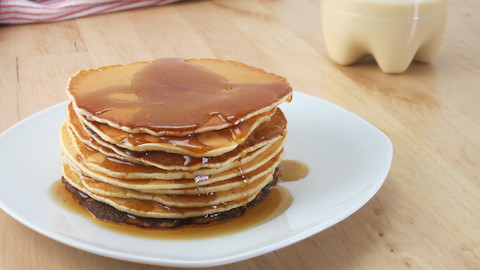 Pancakes ohne Sauerei