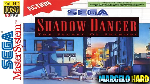 Shadow Dancer: The Secret of Shinobi - Master System (Full Game Walkthrough)