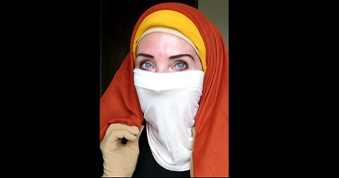 60 Second HIJAB TUTORIAL #hijabi #niqab #revert #short