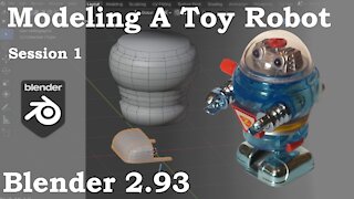 Modeling A Toy Robot, Session 1