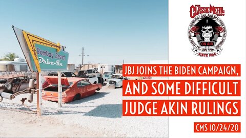 JBJ Joins The Biden Campaign, And Some Difficult Judge Akin Rulings