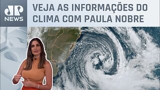 Rio Grande do Sul tem novo alerta para passagem de ciclone | Previsão do Tempo