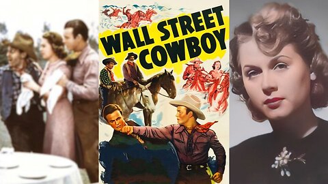 WALL STREET COWBOY (1939) Roy Rogers, George 'Gabby' Hayes & Ann Baldwin | Western | COLORIZED