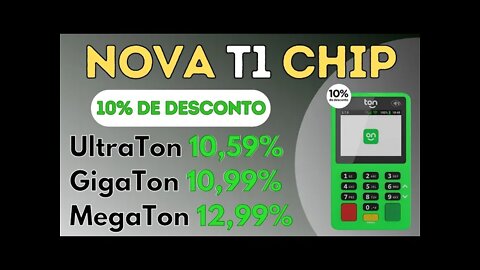 Compensa a nova Ton T1 Chip? Sim e não! ECONOMIA VS PACIÊNCIA!