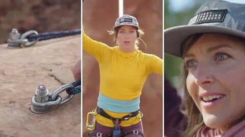 how this pro slackliner crosses canyons