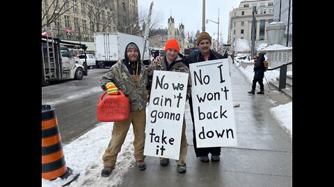 Alberta's Evil Premier, Truckers Refuse to Back Down, Comedian Mocks Jesus and Collapses