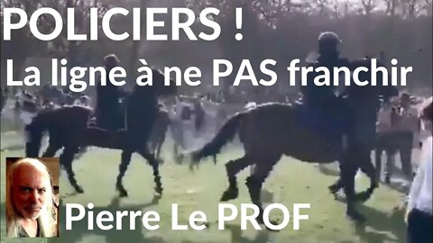 Pierre le prof - POLICIERS - LA LIGNE À NE PAS FRANCHIR (V.#56)
