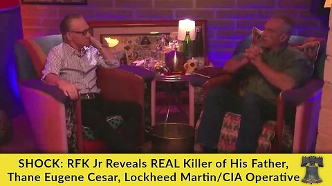 RFK Jr Reveals REAL Killer of His Father, Thane Eugene Cesar, Lockheed Martin⧸CIA Operative