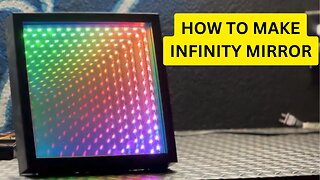 how to build an INFINITY MIRROR