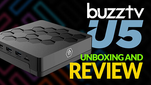 Best Android Box 2022 | Buzztv U5 Android 11 | Unboxing and Full Review