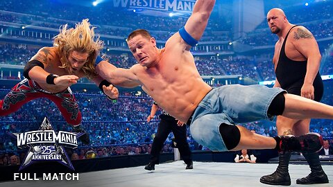 FULL MATCH - Edge vs. John Cena vs. Big Show – World Title Triple Threat Match_ WrestleMania XXV
