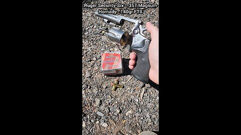 Ruger Security-Six - .357 Magnum Chronograph (Hornady 140gr FTX LeveRevolution)