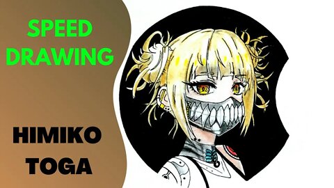 SPEED DRAWING - Himiko Toga (Boku no Hero) | [COLLAB]