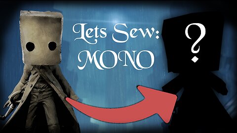 Lets Sew: Mono [ Little Nightmares 2 // Hand Sewn Felt Doll ]